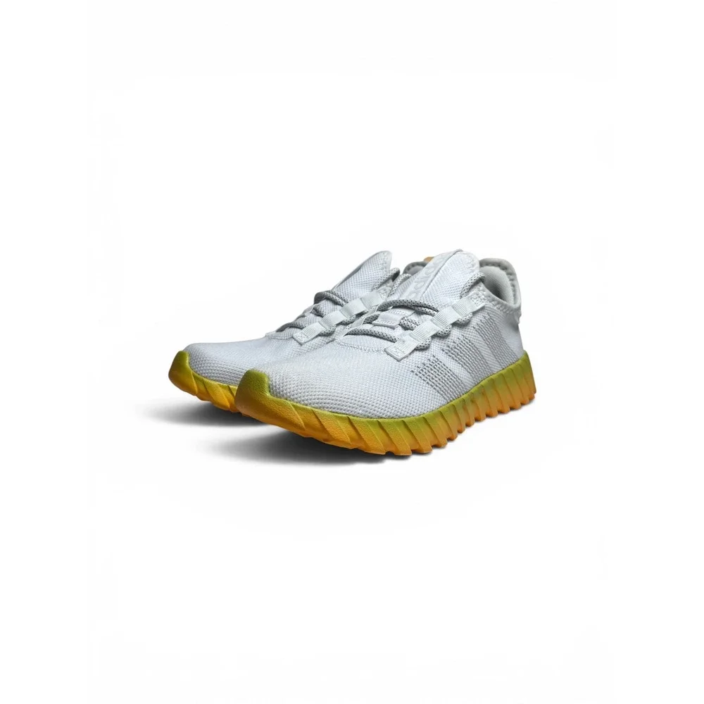 Adidas Women's White Orange‎ Slip-On Running Shoes Size 6